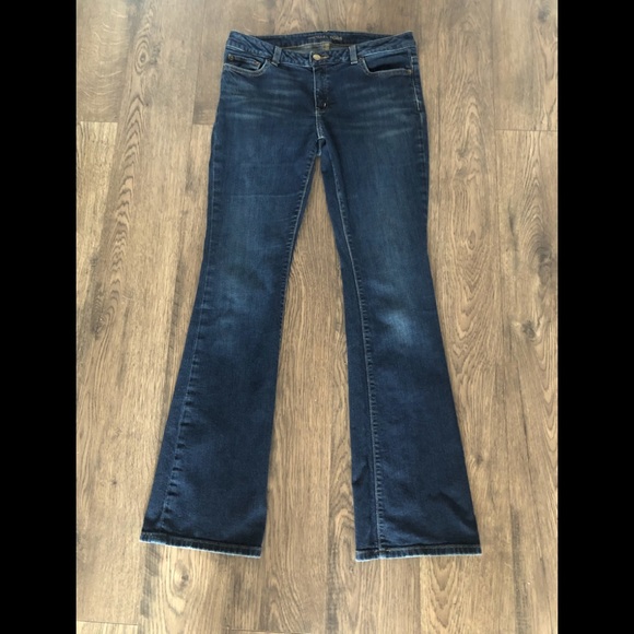MICHAEL KORS slim dark wash jeans